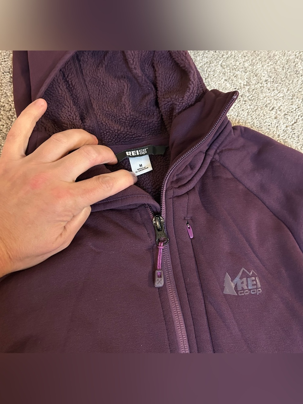 REI full zip hoodie - Picture 3 of 10